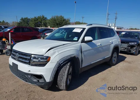 2018 Volkswagen Atlas 3.6L V6 Se/3.6L V6 Se W/Technology из США, поврежденный, VIN 1V2LR2CA9JC521896
